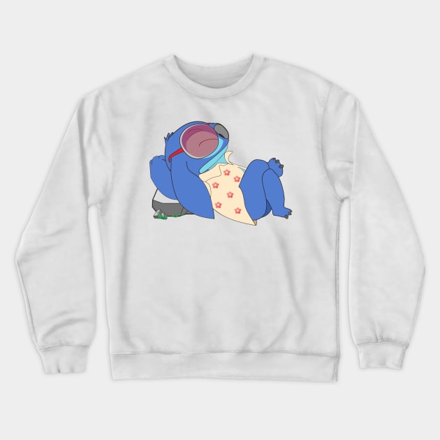 Sunbathe Stitch (Experiment 626) Crewneck Sweatshirt by Rohman1610